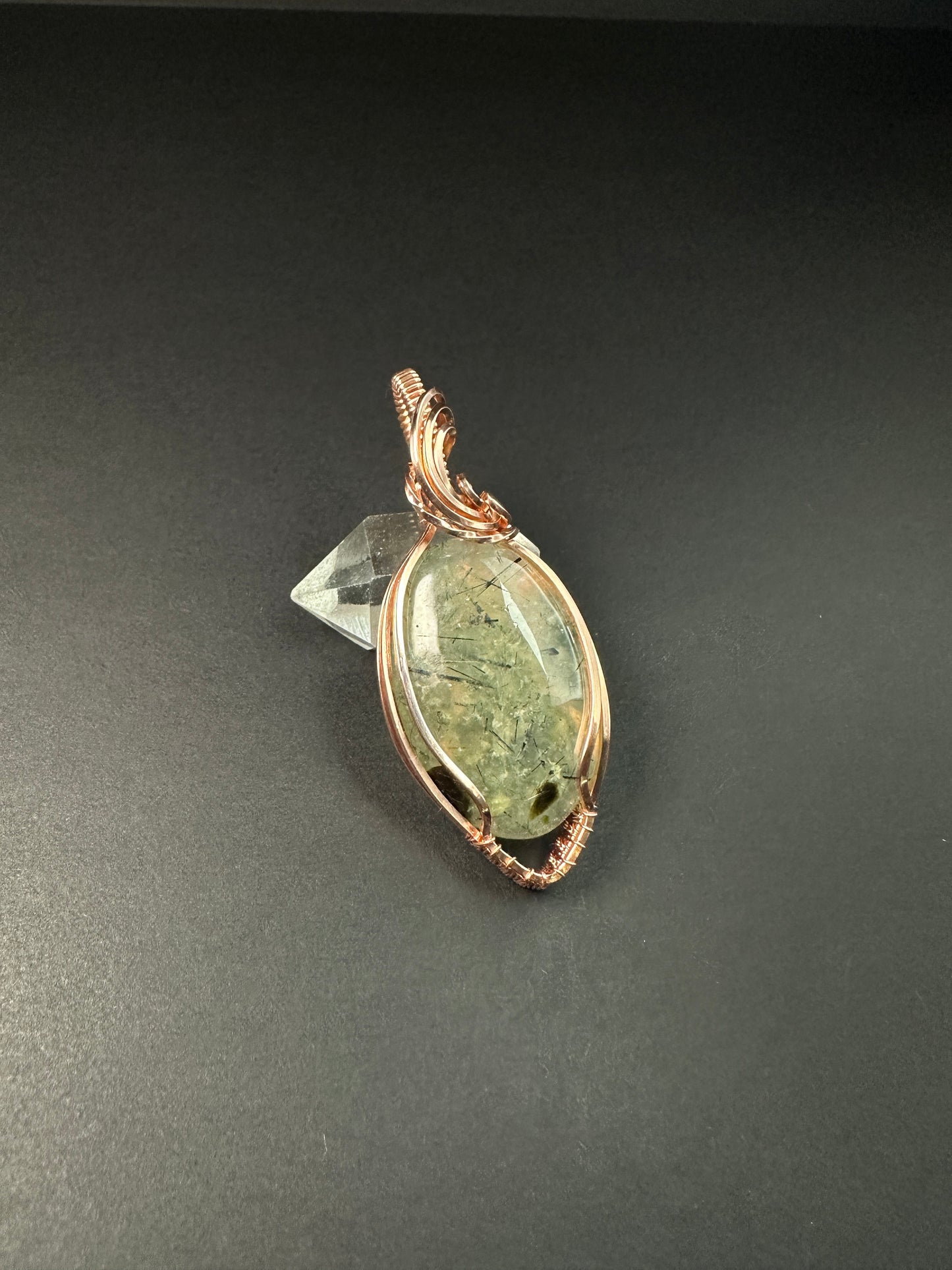 Prehnite Pendant