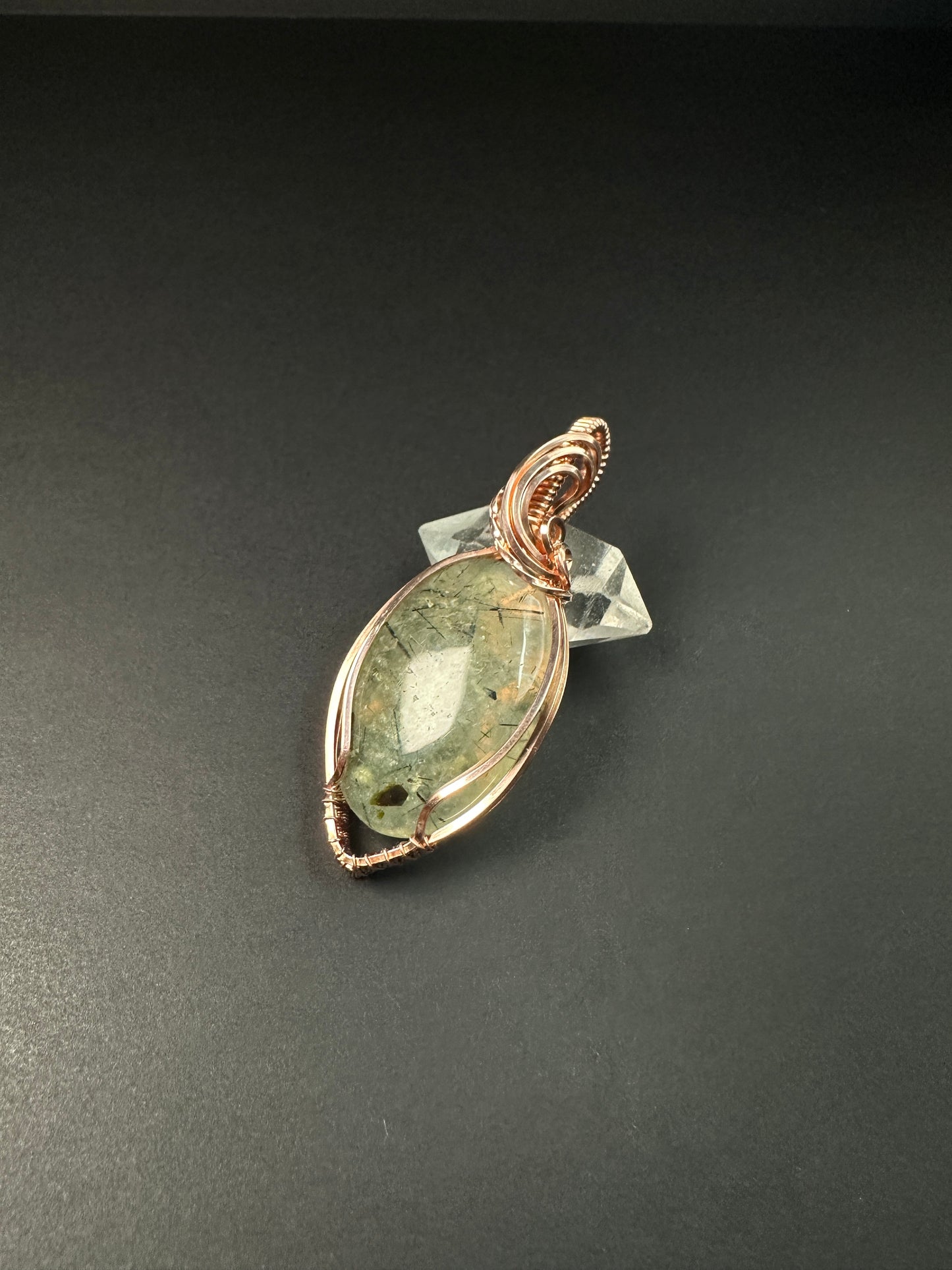 Prehnite Pendant